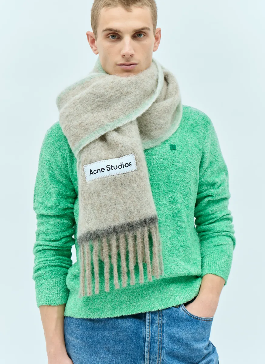 Wool Mohair Scarf