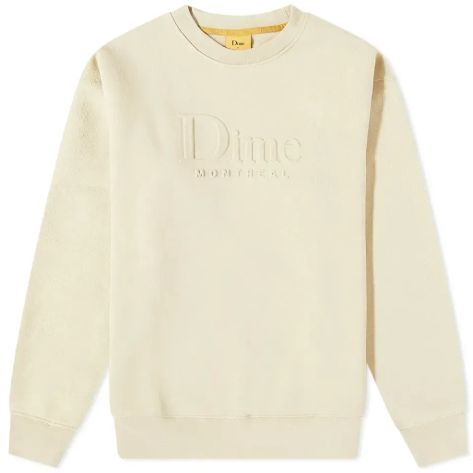 Classic Embossed Crew Sweat