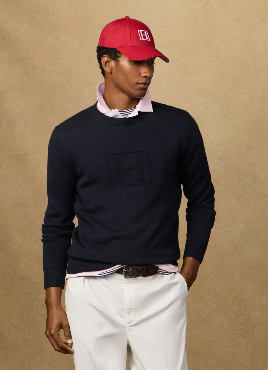 Regular Fit Cashmere Blend Crew-Neck Jumper