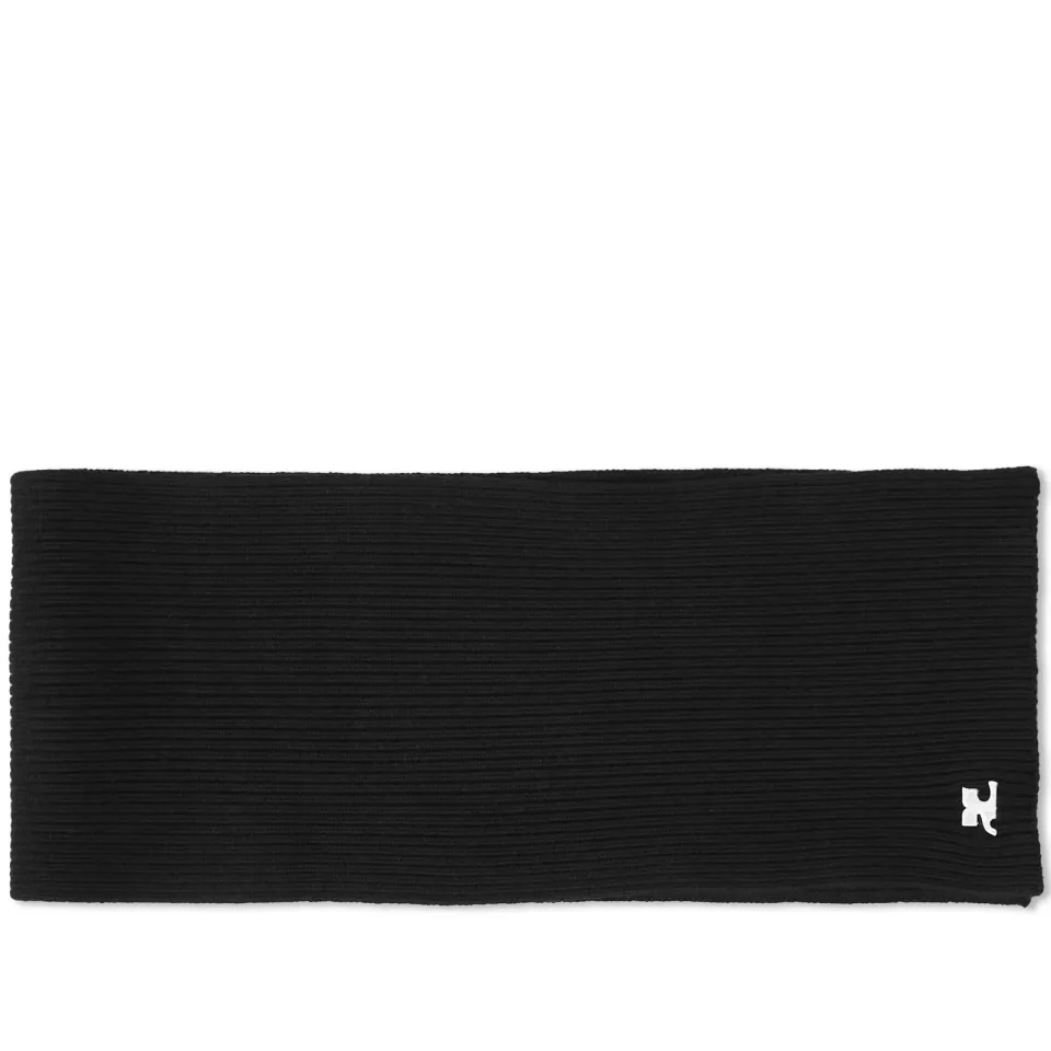 Courrèges Ac Rib Knit Scarf