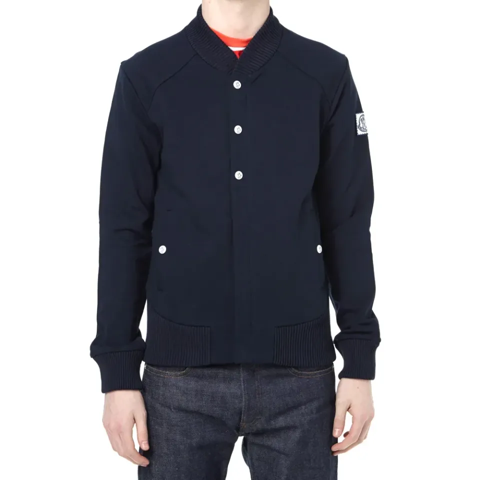 Gamme Bleu Jersey Bomber Jacket