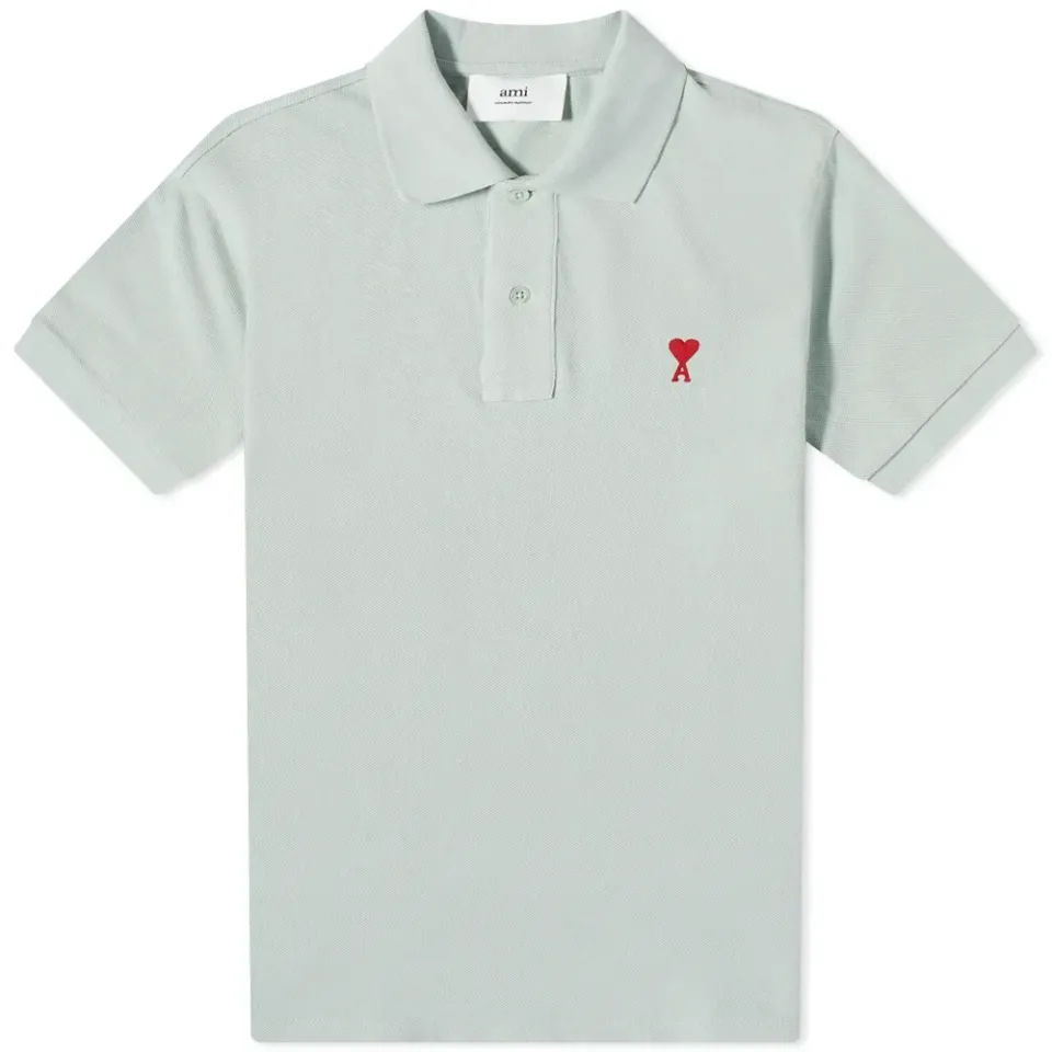 AMI Small A Heart Polo