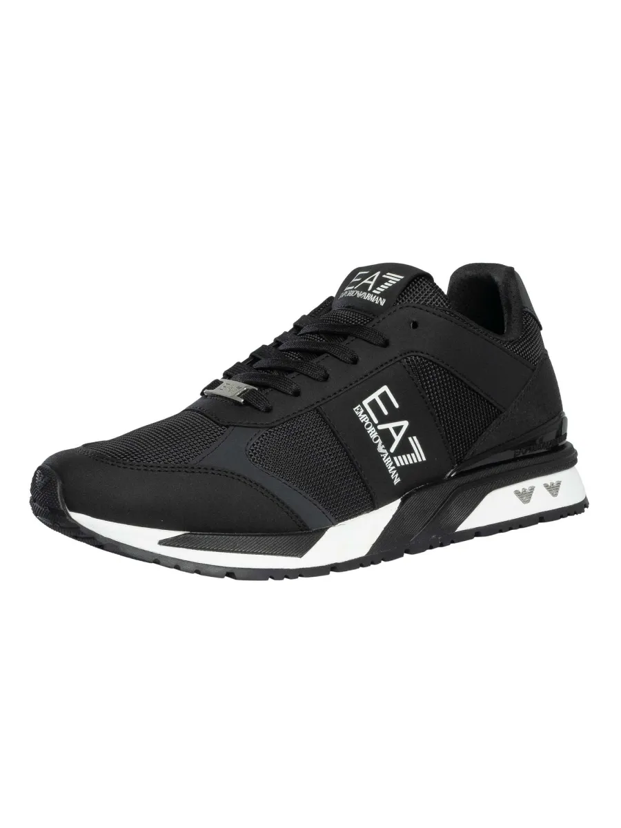 Mesh Logo Trainers