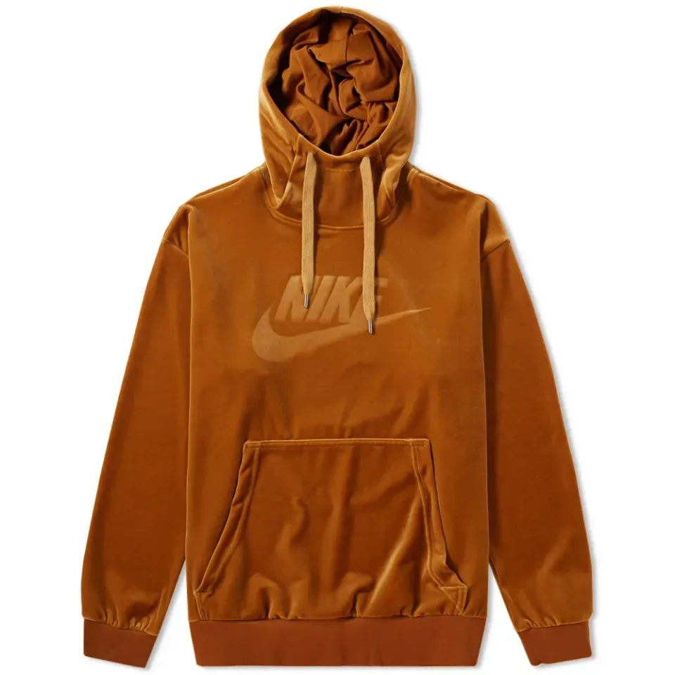 Plush Velour Pullover Hoody