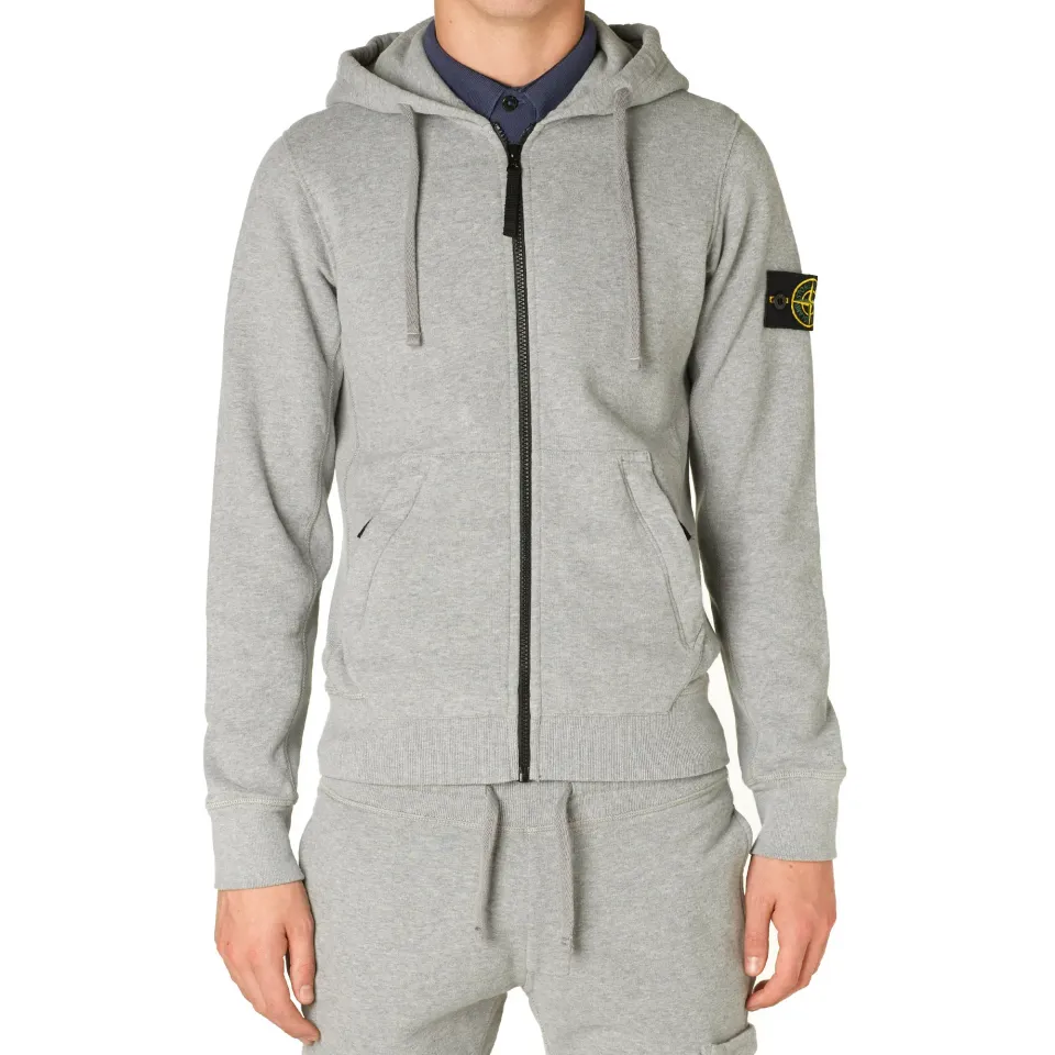 Garment Dyed Zipped Hoody