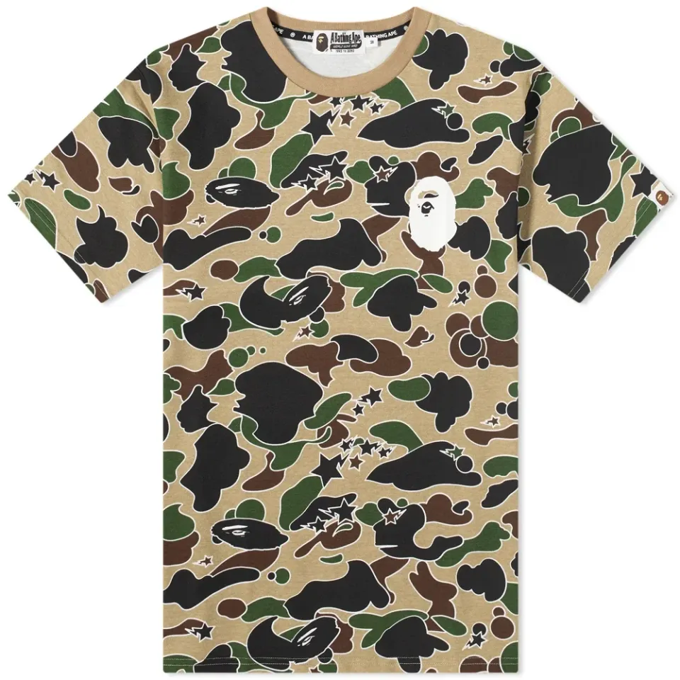 STA Camo Ape Head T-Shirt