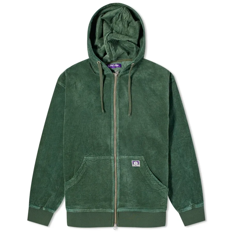 Corduroy Zip Hoodie