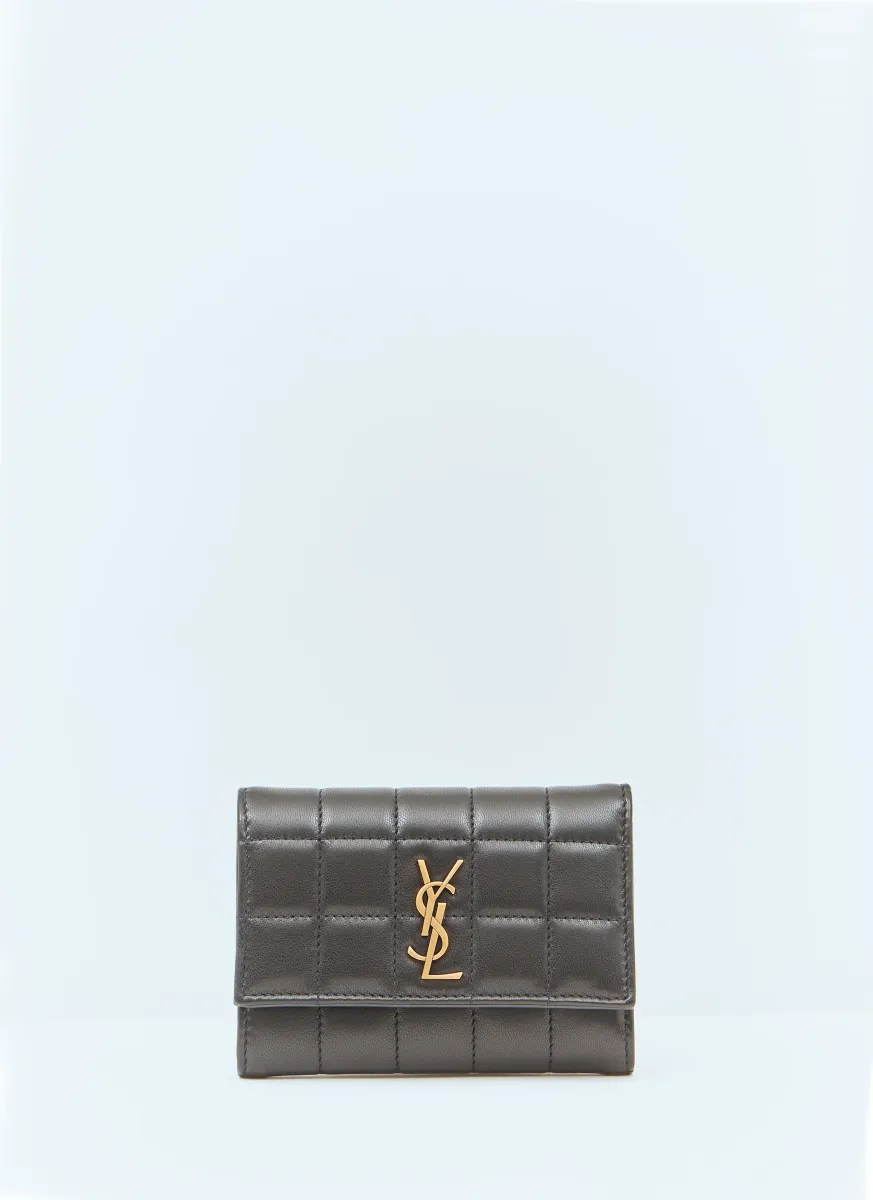 Cassandre Matelassé Carré Bi-Fold Wallet