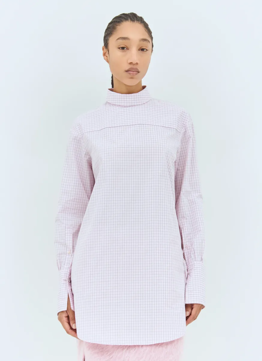 High Neck Shirt