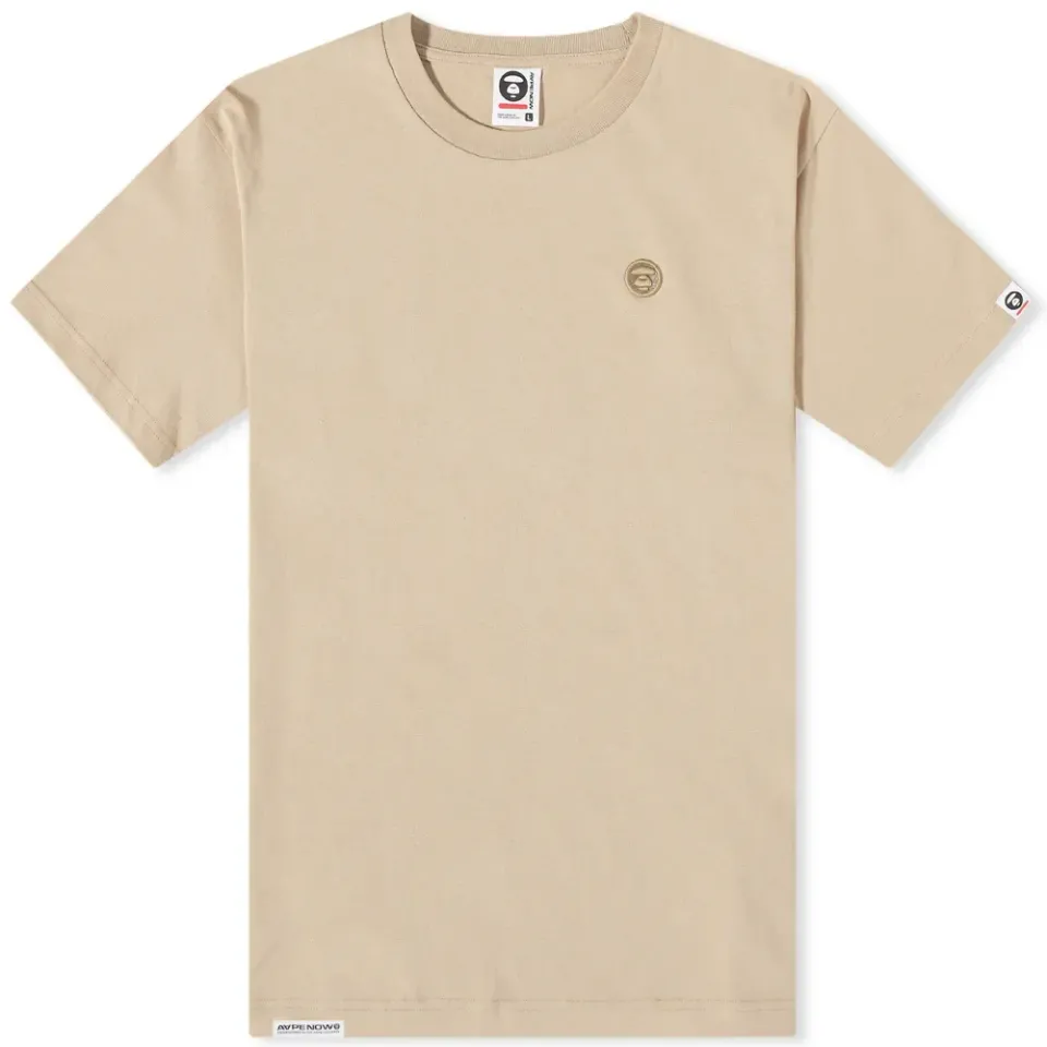 AAPE Now Embroidered Badge T-Shirt