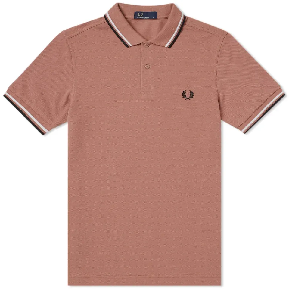 Fred Perry Slim Fit Twin Tipped Polo