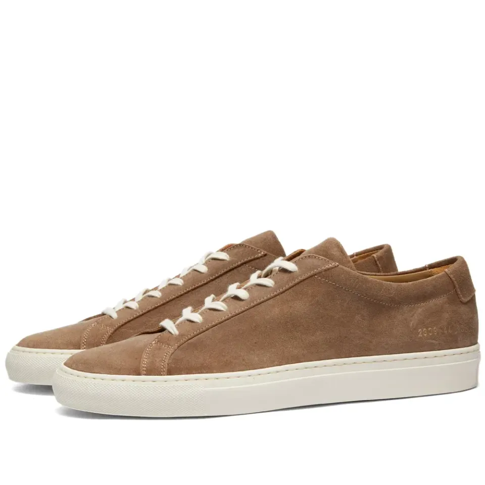 Achilles Low Waxed Suede
