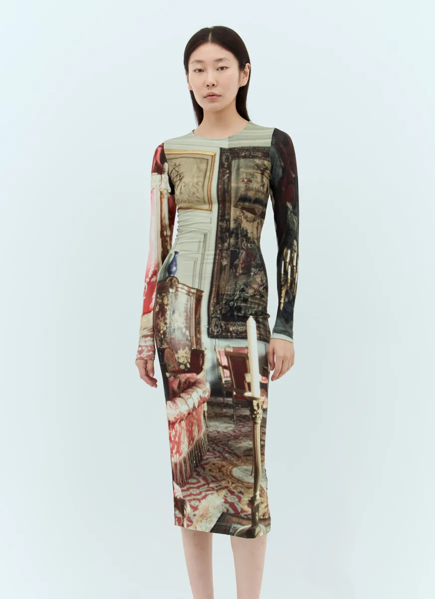 Long Boulle Dress
