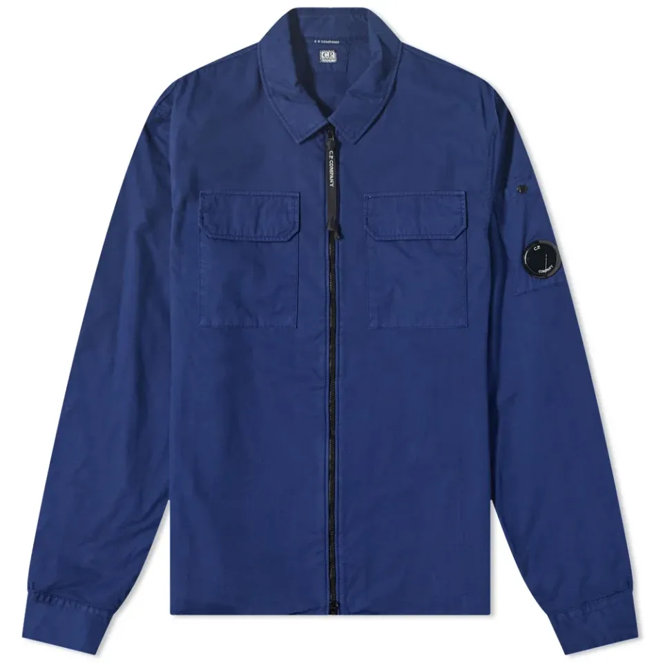 2 Pocket Arm Lens Zip Overshirt