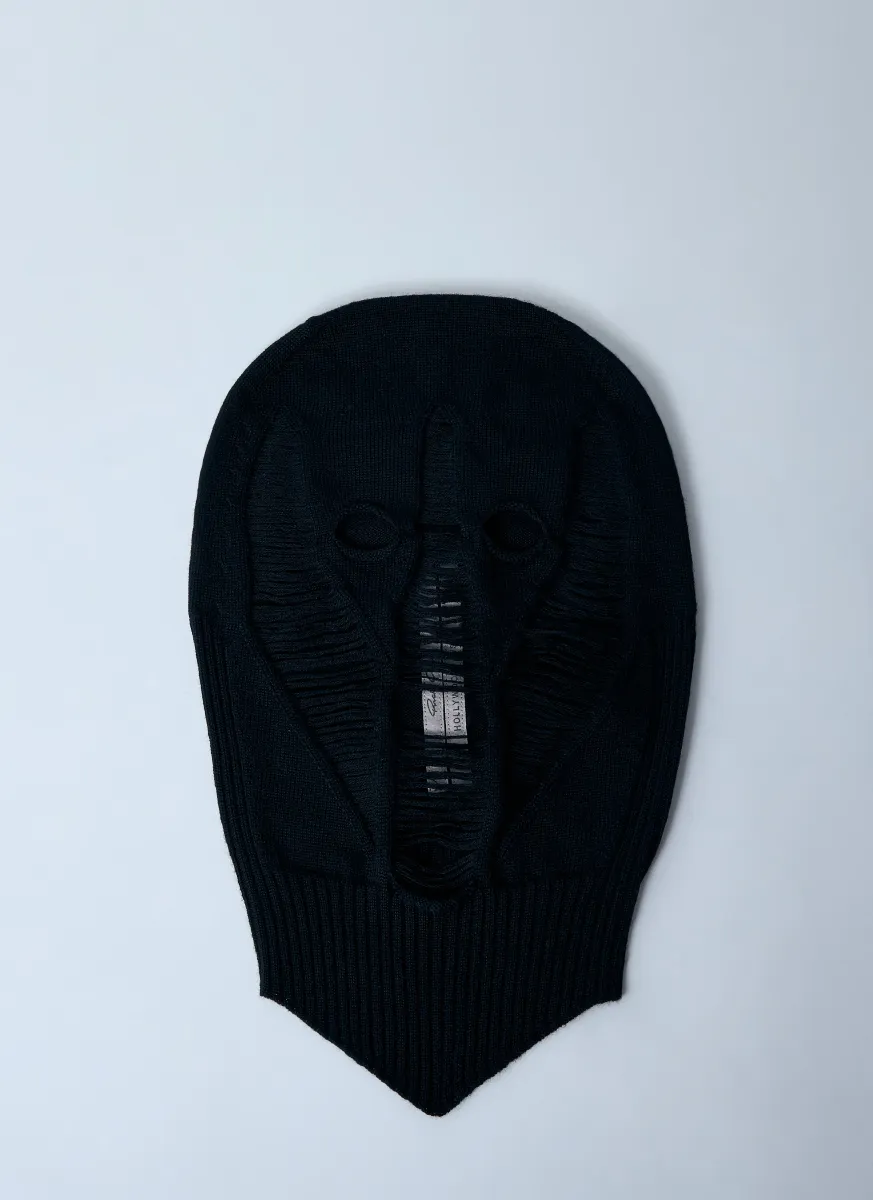 Laddered Wool Balaclava
