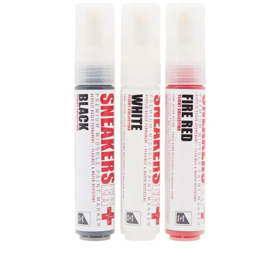 Midsole Paint Pen - 10mm Chisel Tip 'Flight Collection' - 3 Pack