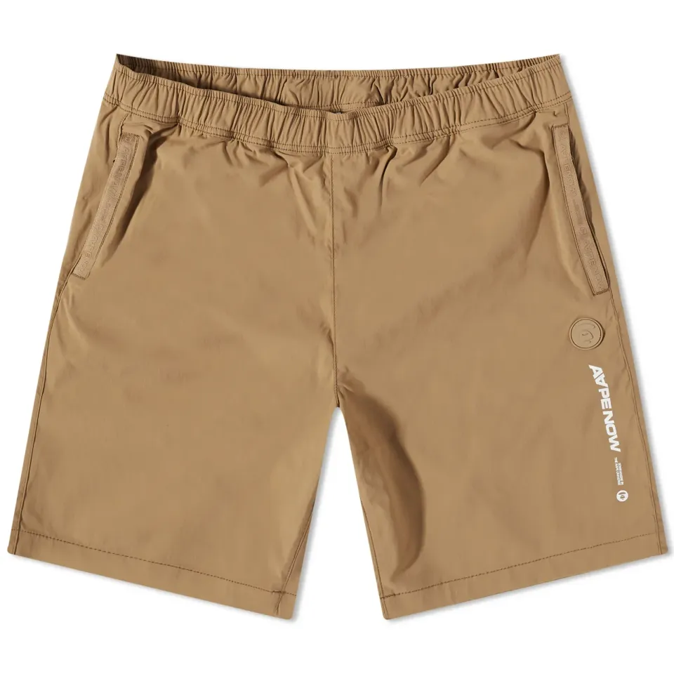 AAPE Now Badge Nylon Shorts