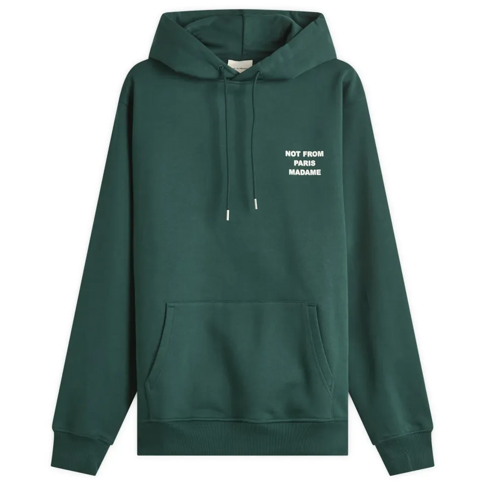 Not From Paris Madame Slogan Hoodie