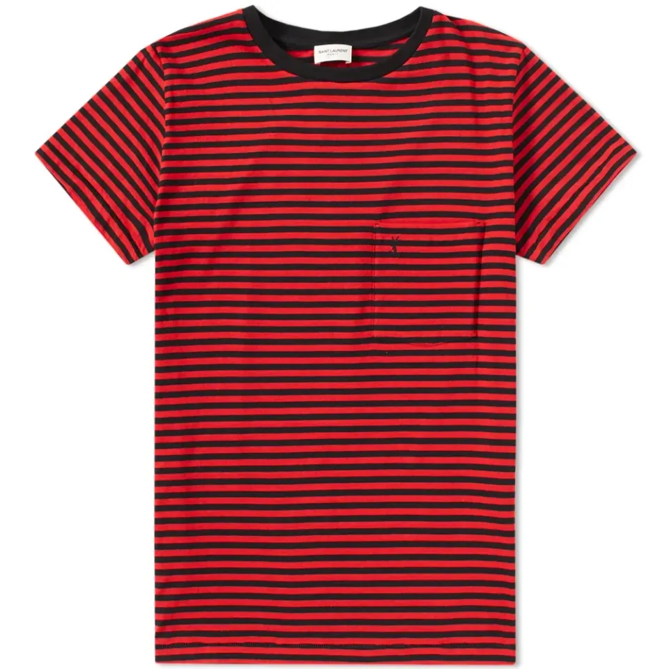 Stripe Jersey Pocket Tee