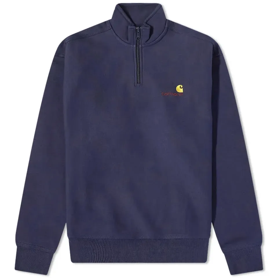 Half Zip American Script Sweat