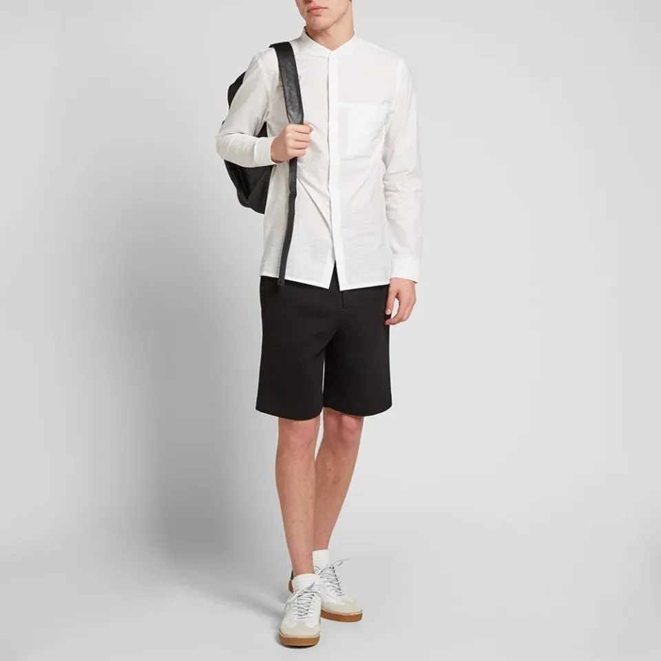 Bomber Collar Shirt