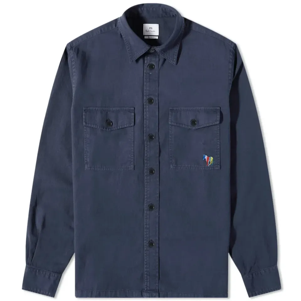New Zebra Pocket Overshirt