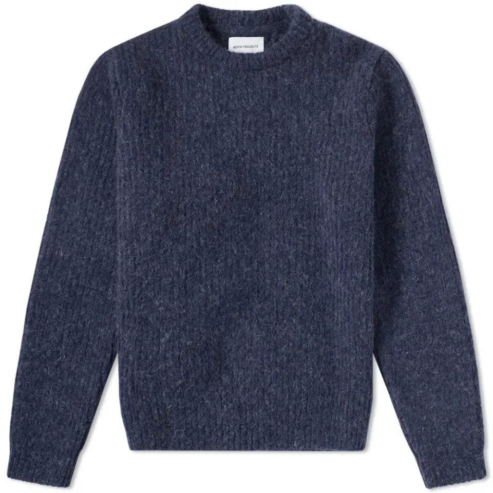Arild Brushed Alpaca Crew Knit