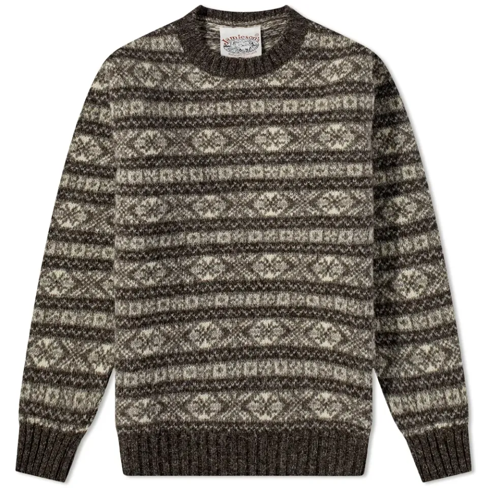 Jamieson's of Shetland Fair Isle Crew