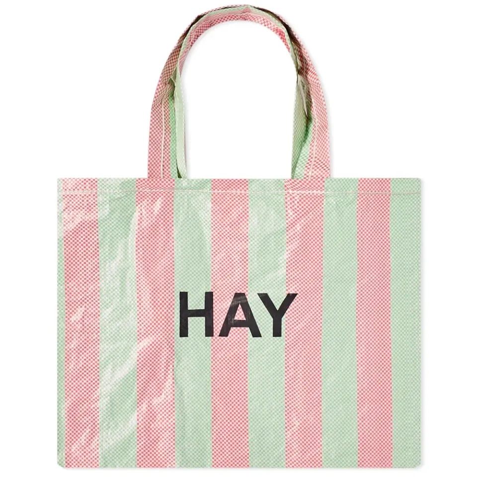Recycled Candy Stripe Bag Medium