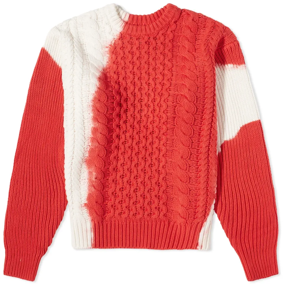 Tie Dyed Fisherman Sweater