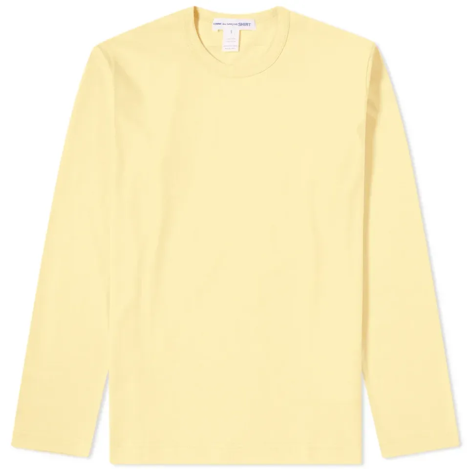 Comme des Garcons SHIRT Long Sleeve Logo Tee