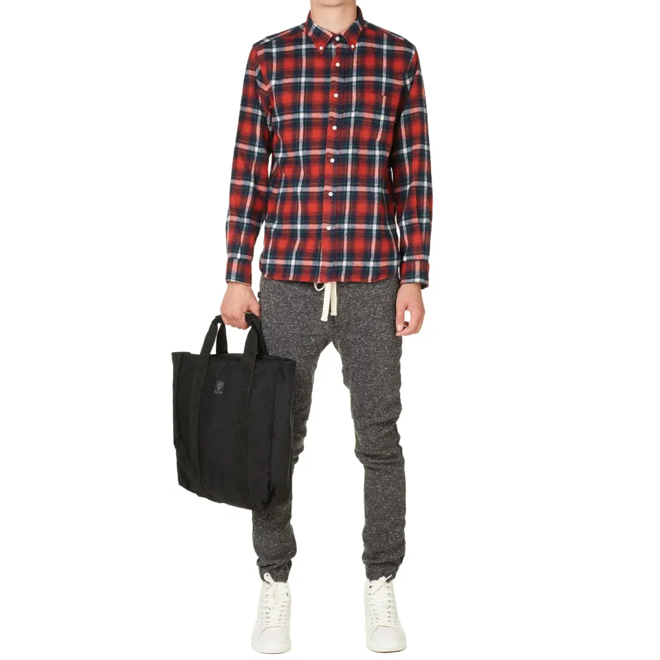 Button Down Shaggy Check Shirt