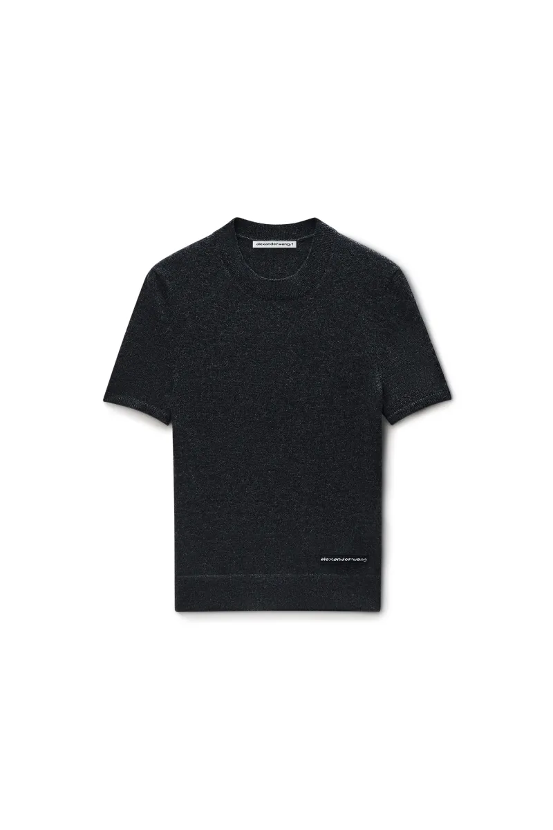 Short-Sleeve Wool Tee