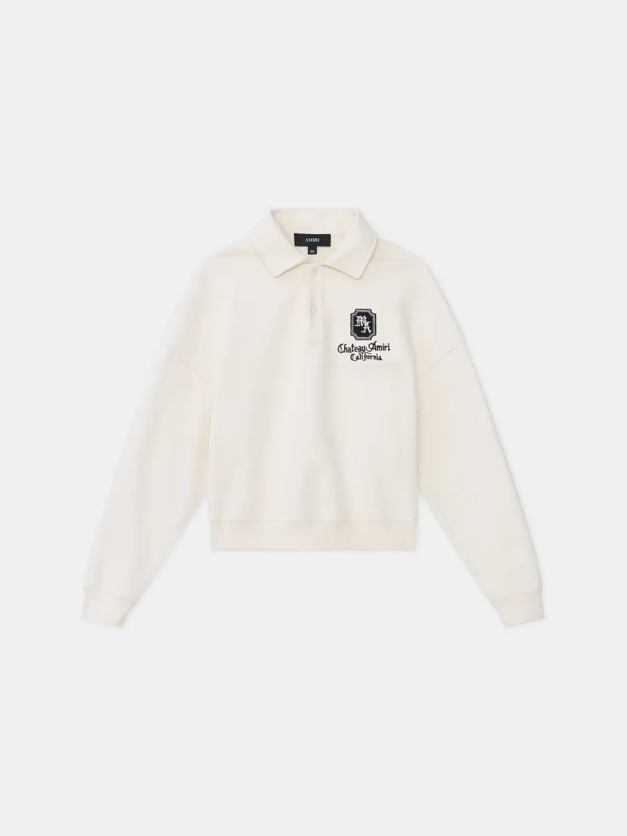 WOMEN - WOMEN'S MA CHATEAU POLO SWEATER - Alabaster