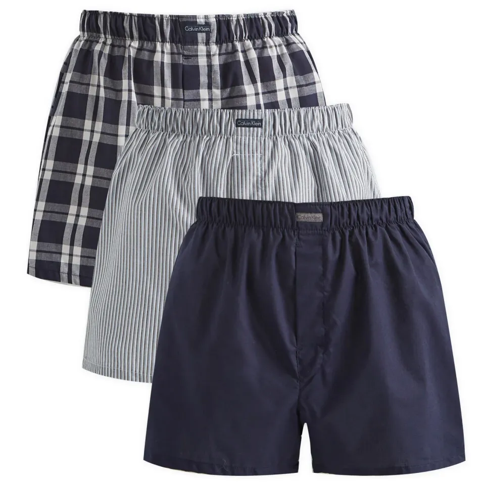 CK Underwear Woven Boxer - 3 Pack