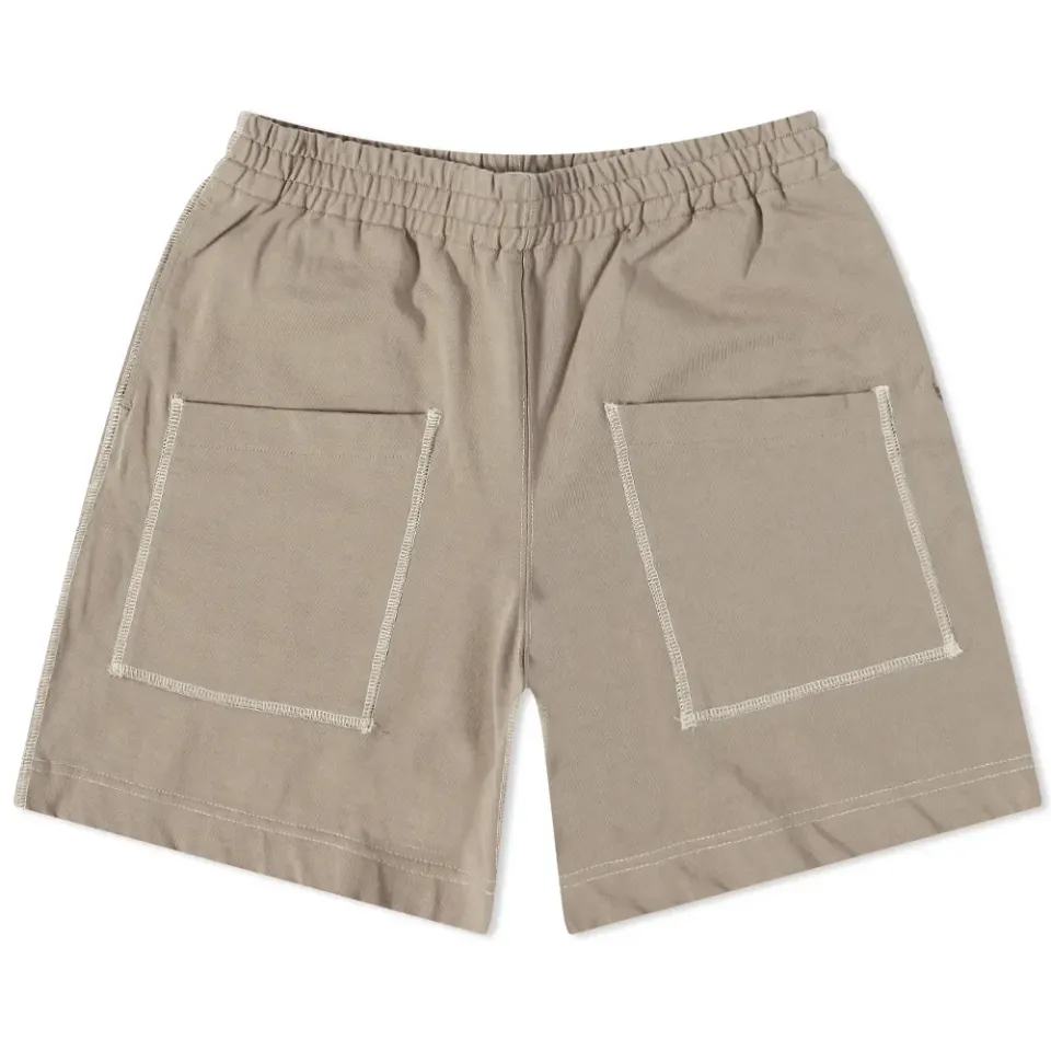 Contrast Stitch Sweat Short