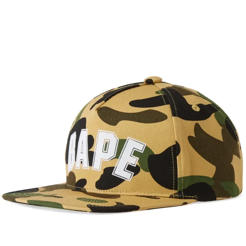 1st Camo Bape Outline Snapback