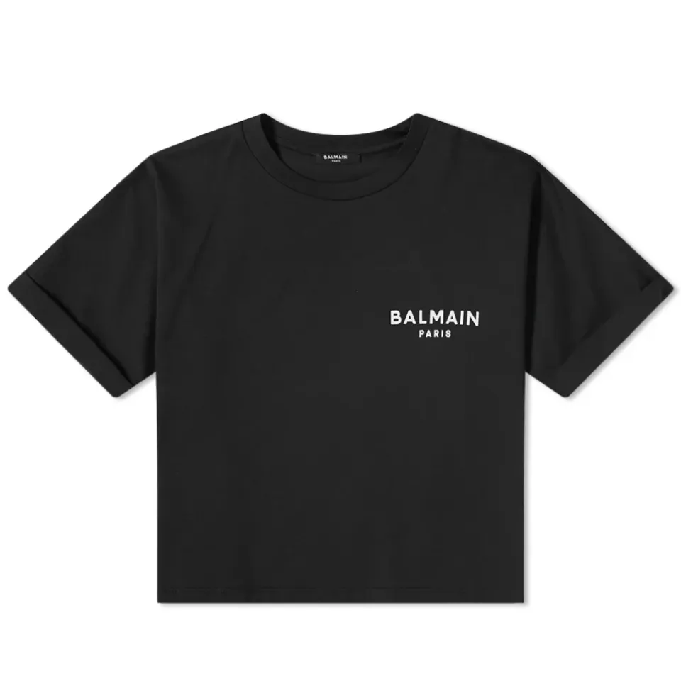 Small Logo Cropped Tee