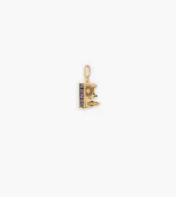 London Skyline Charm​ in Gold/blue