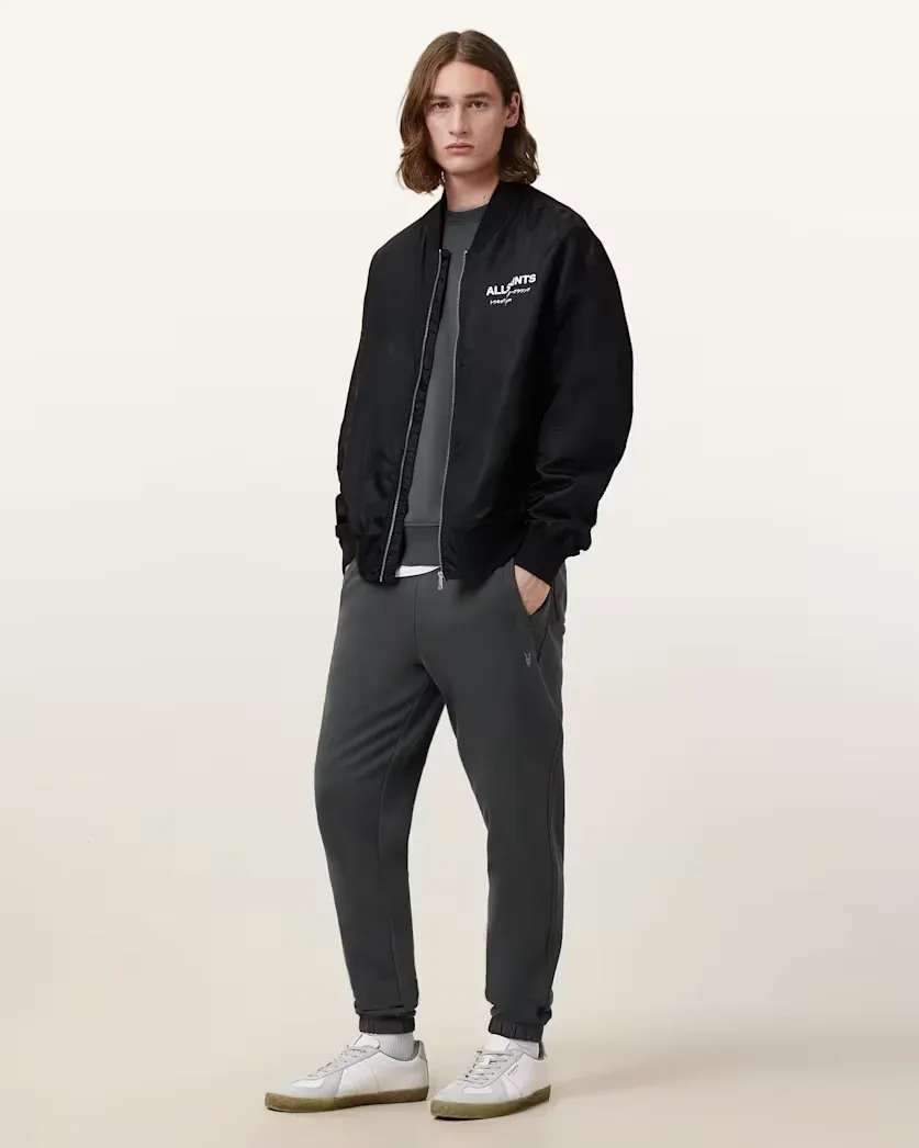 Raven Cuffed Slim Fit Ramskull Joggers