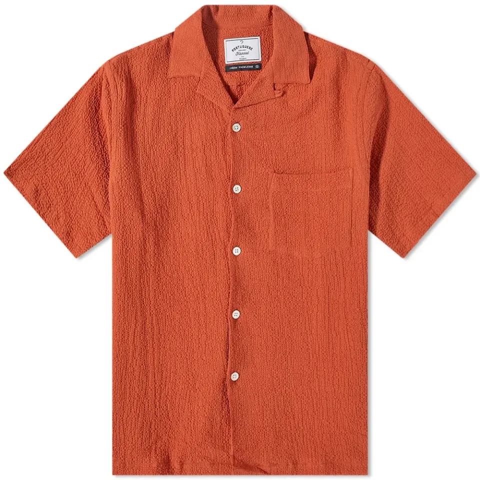 Flame Seersucker Vacation Shirt