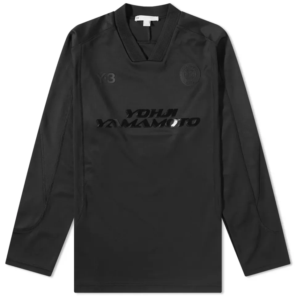 Long Sleeve Football Logo T-Shirt