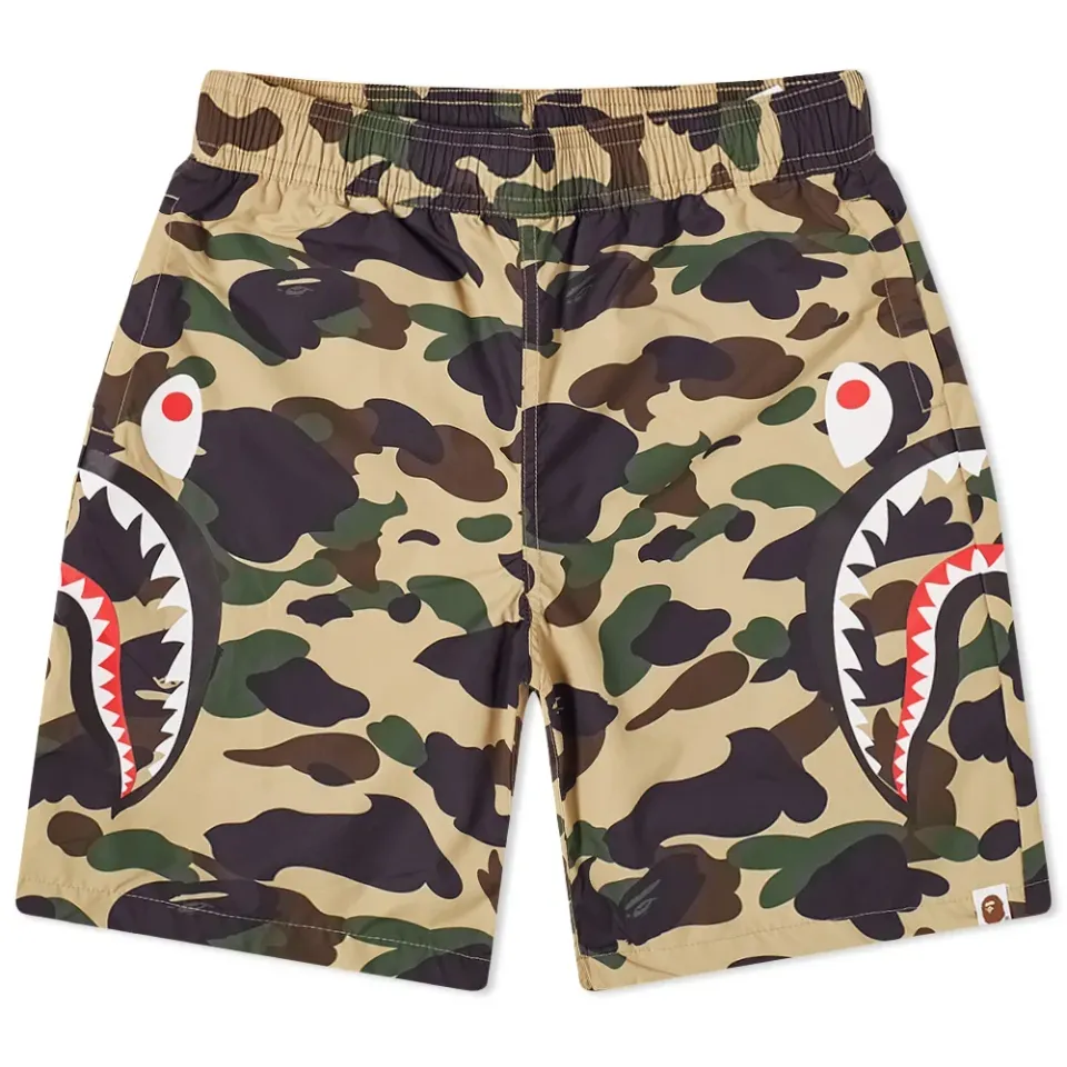 1st Camo Side Shark Beach Shorts