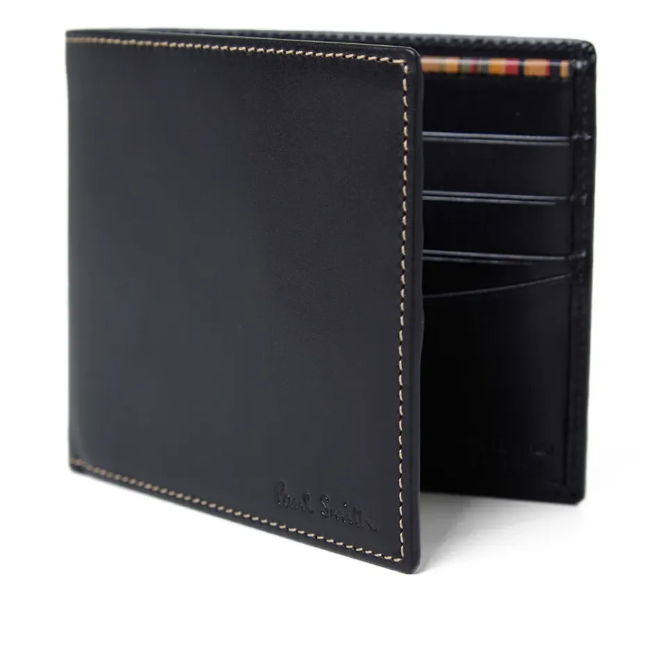Multi Stripe Billfold Wallet