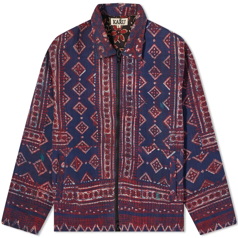 Vintage Kantha Work Jacket