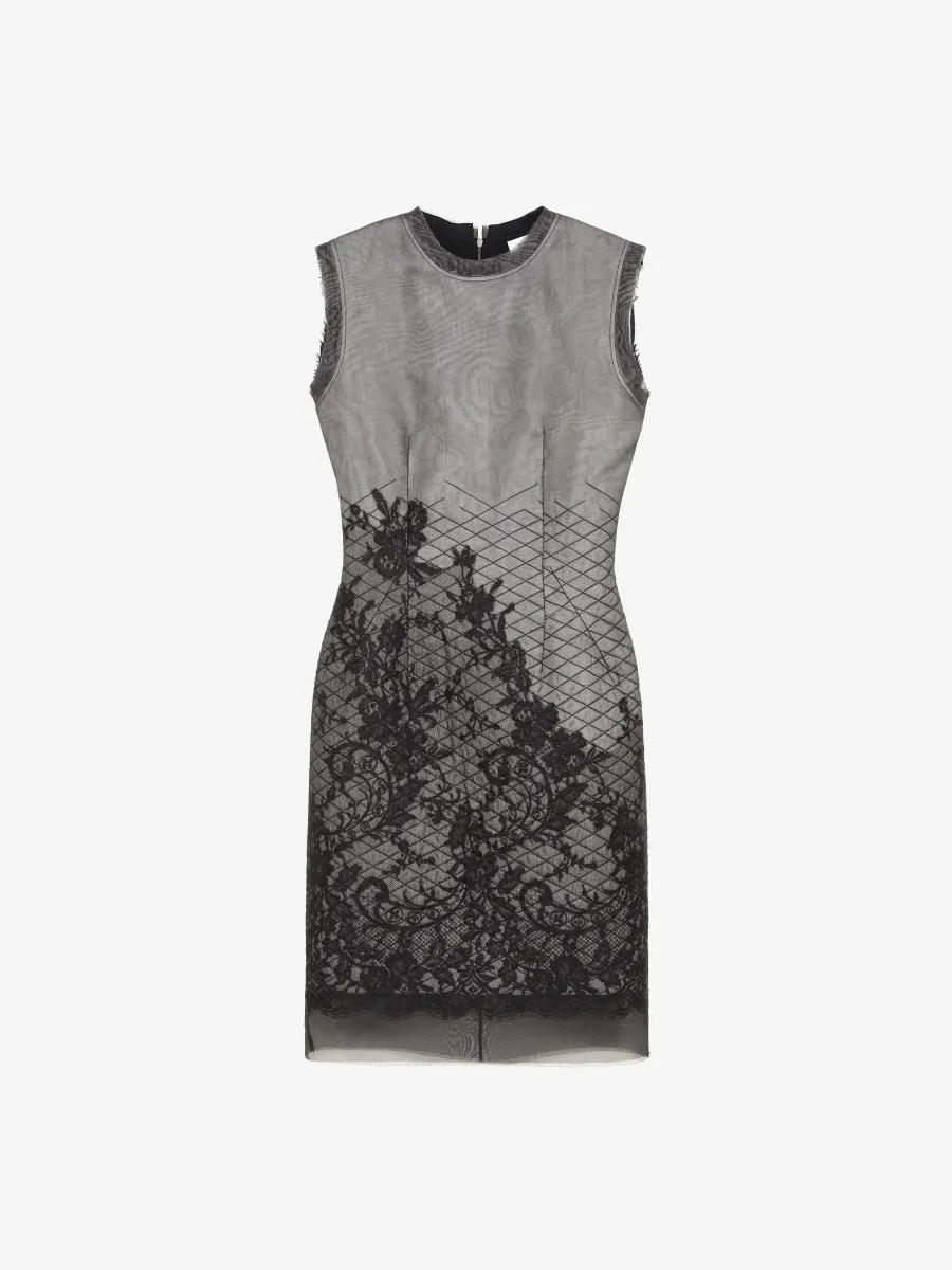 Floral Lace Shift Dress