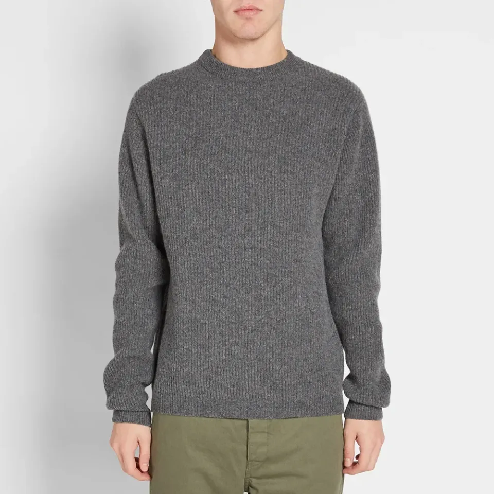 Chunky Rib Crew Knit