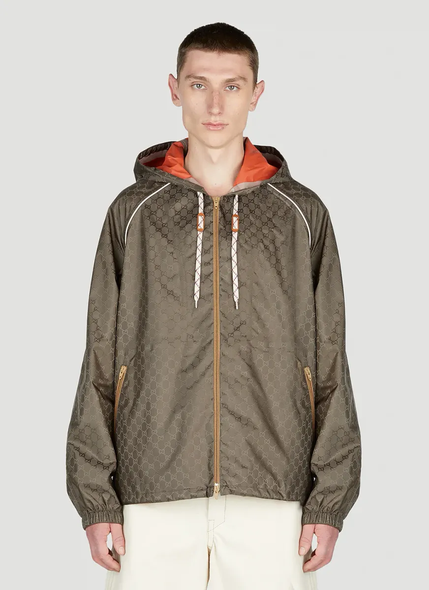 GG Hooded Track Jacket
