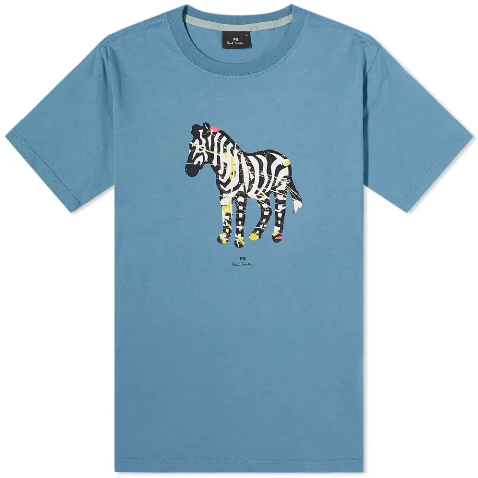 Large Zebra Print T-Shirt