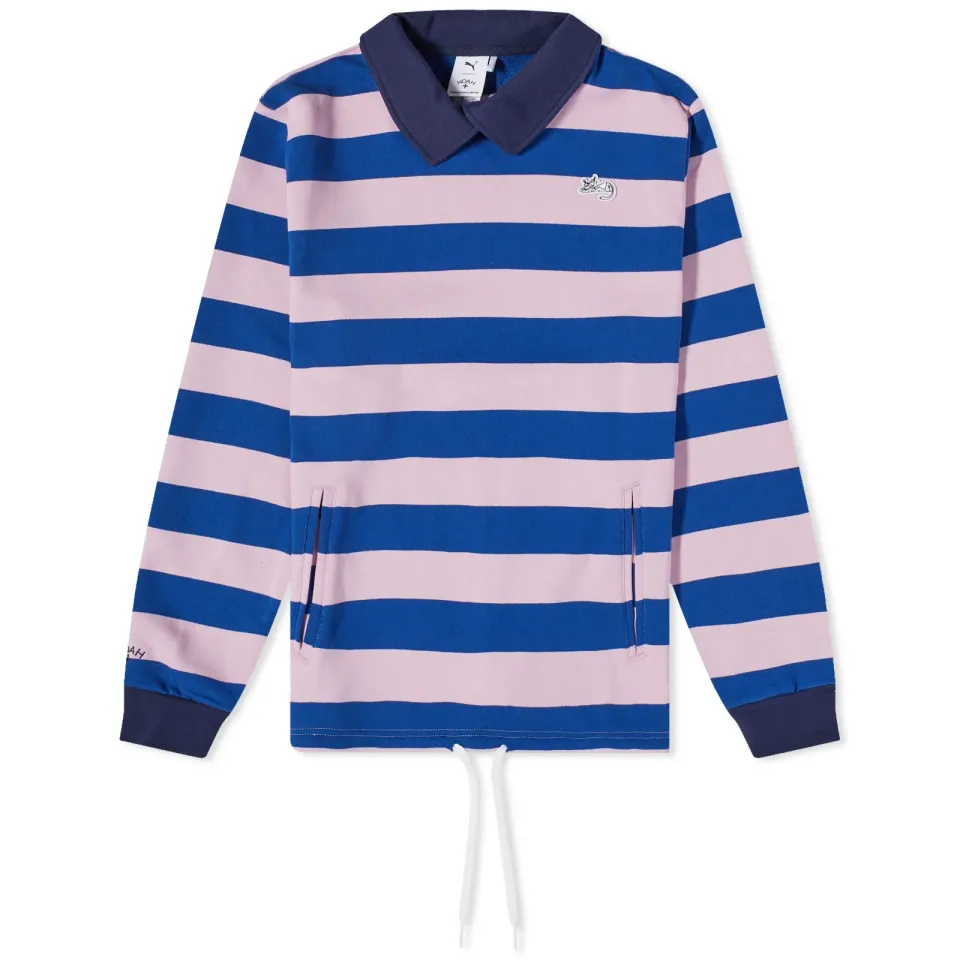 x Noah Striped Crew Sweat